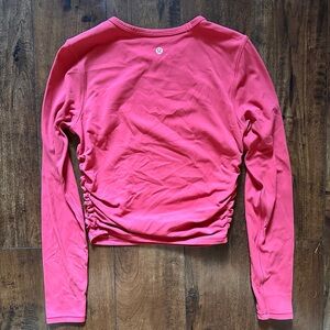 Lululemon Pink Long Sleeve Top